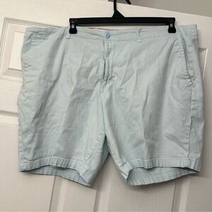 George Men's Flat Front Shorts, 9" Inseam, Sizes 46